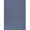 image:imageNourison Home Horizon IndoorOutdoor Grey 5 x 7 Area Rug  Easy Clean Non Shedding Bed Room Living Room Dining Room Kitchen 5 x 7Navy