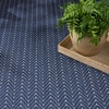 image:imageNourison Home Horizon IndoorOutdoor Grey 5 x 7 Area Rug  Easy Clean Non Shedding Bed Room Living Room Dining Room Kitchen 5 x 7Navy