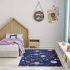 image:imageNourison Home Imagination Ivory Multicolor 5 x 7 Area Rug  Easy Clean Non Shedding Bed Room Living Room Dining Room Kitchen 5 x 7Black