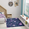 image:imageNourison Home Imagination Ivory Multicolor 5 x 7 Area Rug  Easy Clean Non Shedding Bed Room Living Room Dining Room Kitchen 5 x 7Black