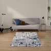 image:imageNourison Home Imagination Ivory Multicolor 5 x 7 Area Rug  Easy Clean Non Shedding Bed Room Living Room Dining Room Kitchen 5 x 7Blue