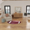 image:imageNourison Home Imagination Ivory Multicolor 5 x 7 Area Rug  Easy Clean Non Shedding Bed Room Living Room Dining Room Kitchen 5 x 7Brown