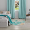 image:imageNourison Home Imagination Ivory Multicolor 5 x 7 Area Rug  Easy Clean Non Shedding Bed Room Living Room Dining Room Kitchen 5 x 7Multi Color
