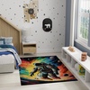 image:imageNourison Home Imagination Ivory Multicolor 5 x 7 Area Rug  Easy Clean Non Shedding Bed Room Living Room Dining Room Kitchen 5 x 7Multi Color