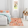 image:imageNourison Home Imagination Ivory Multicolor 5 x 7 Area Rug  Easy Clean Non Shedding Bed Room Living Room Dining Room Kitchen 5 x 7Multi Color