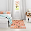 image:imageNourison Home Imagination Ivory Multicolor 5 x 7 Area Rug  Easy Clean Non Shedding Bed Room Living Room Dining Room Kitchen 5 x 7Multi Color