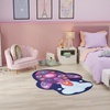 image:imageNourison Home Imagination Ivory Multicolor 5 x 7 Area Rug  Easy Clean Non Shedding Bed Room Living Room Dining Room Kitchen 5 x 7Multi Color