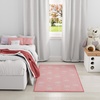 image:imageNourison Home Imagination Ivory Multicolor 5 x 7 Area Rug  Easy Clean Non Shedding Bed Room Living Room Dining Room Kitchen 5 x 7Pink