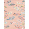 image:imageNourison Home Imagination Ivory Multicolor 5 x 7 Area Rug  Easy Clean Non Shedding Bed Room Living Room Dining Room Kitchen 5 x 7Pink Multicolor