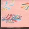 image:imageNourison Home Imagination Ivory Multicolor 5 x 7 Area Rug  Easy Clean Non Shedding Bed Room Living Room Dining Room Kitchen 5 x 7Pink Multicolor