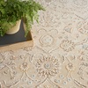 image:imageNourison Home Isla Ivory 53 x 7 Area Rug  Easy Clean Non Shedding Bed Room Living Room Dining Room Kitchen 5 x 7Ivory
