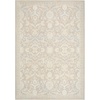 image:imageNourison Home Isla Ivory 53 x 7 Area Rug  Easy Clean Non Shedding Bed Room Living Room Dining Room Kitchen 5 x 7Light Grey