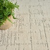 image:imageNourison Home Ivory Hues Ivory Grey 9 x 12 Area Rug  Easy Clean Non Shedding Bed Room Living Room Dining Room Kitchen 9 x 12