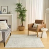 image:imageNourison Home Ivory Hues Ivory Grey 9 x 12 Area Rug  Easy Clean Non Shedding Bed Room Living Room Dining Room Kitchen 9 x 12