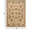 image:imageNourison Home Jaipur Traditional Ivory 83 x 116 Area Rug Easy Clean Non Shedding Bed Room Living Room Dining Room Kitchen 8x11Ivory