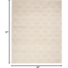 image:imageNourison Home Jubilant Grey 53 x 73 Area Rug  Easy Clean Non Shedding Bed Room Living Room Dining Room Kitchen 5 x 7Beige