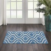 image:imageNourison Home Jubilant Grey 53 x 73 Area Rug  Easy Clean Non Shedding Bed Room Living Room Dining Room Kitchen 5 x 7Blue