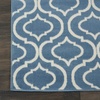 image:imageNourison Home Jubilant Grey 53 x 73 Area Rug  Easy Clean Non Shedding Bed Room Living Room Dining Room Kitchen 5 x 7Blue