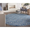 image:imageNourison Home Jubilant Grey 53 x 73 Area Rug  Easy Clean Non Shedding Bed Room Living Room Dining Room Kitchen 5 x 7Blue