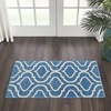 image:imageNourison Home Jubilant Grey 53 x 73 Area Rug  Easy Clean Non Shedding Bed Room Living Room Dining Room Kitchen 5 x 7Blue