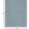 image:imageNourison Home Jubilant Grey 53 x 73 Area Rug  Easy Clean Non Shedding Bed Room Living Room Dining Room Kitchen 5 x 7Blue