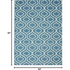 image:imageNourison Home Jubilant Grey 53 x 73 Area Rug  Easy Clean Non Shedding Bed Room Living Room Dining Room Kitchen 5 x 7Blue