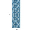 image:imageNourison Home Jubilant Grey 53 x 73 Area Rug  Easy Clean Non Shedding Bed Room Living Room Dining Room Kitchen 5 x 7Blue