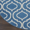 image:imageNourison Home Jubilant Grey 53 x 73 Area Rug  Easy Clean Non Shedding Bed Room Living Room Dining Room Kitchen 5 x 7Blue