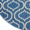 image:imageNourison Home Jubilant Grey 53 x 73 Area Rug  Easy Clean Non Shedding Bed Room Living Room Dining Room Kitchen 5 x 7Blue