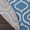 image:imageNourison Home Jubilant Grey 53 x 73 Area Rug  Easy Clean Non Shedding Bed Room Living Room Dining Room Kitchen 5 x 7Blue