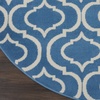 image:imageNourison Home Jubilant Grey 53 x 73 Area Rug  Easy Clean Non Shedding Bed Room Living Room Dining Room Kitchen 5 x 7Blue