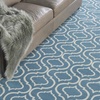 image:imageNourison Home Jubilant Grey 53 x 73 Area Rug  Easy Clean Non Shedding Bed Room Living Room Dining Room Kitchen 5 x 7Blue