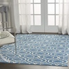 image:imageNourison Home Jubilant Grey 53 x 73 Area Rug  Easy Clean Non Shedding Bed Room Living Room Dining Room Kitchen 5 x 7Blue