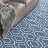 image:imageNourison Home Jubilant Grey 53 x 73 Area Rug  Easy Clean Non Shedding Bed Room Living Room Dining Room Kitchen 5 x 7Blue