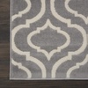 image:imageNourison Home Jubilant Grey 53 x 73 Area Rug  Easy Clean Non Shedding Bed Room Living Room Dining Room Kitchen 5 x 7Grey