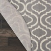 image:imageNourison Home Jubilant Grey 53 x 73 Area Rug  Easy Clean Non Shedding Bed Room Living Room Dining Room Kitchen 5 x 7Grey