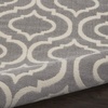 image:imageNourison Home Jubilant Grey 53 x 73 Area Rug  Easy Clean Non Shedding Bed Room Living Room Dining Room Kitchen 5 x 7Grey