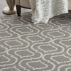 image:imageNourison Home Jubilant Grey 53 x 73 Area Rug  Easy Clean Non Shedding Bed Room Living Room Dining Room Kitchen 5 x 7Grey