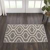 image:imageNourison Home Jubilant Grey 53 x 73 Area Rug  Easy Clean Non Shedding Bed Room Living Room Dining Room Kitchen 5 x 7Grey