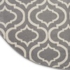 image:imageNourison Home Jubilant Grey 53 x 73 Area Rug  Easy Clean Non Shedding Bed Room Living Room Dining Room Kitchen 5 x 7Grey