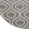 image:imageNourison Home Jubilant Grey 53 x 73 Area Rug  Easy Clean Non Shedding Bed Room Living Room Dining Room Kitchen 5 x 7Grey