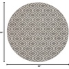 image:imageNourison Home Jubilant Grey 53 x 73 Area Rug  Easy Clean Non Shedding Bed Room Living Room Dining Room Kitchen 5 x 7Grey