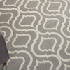 image:imageNourison Home Jubilant Grey 53 x 73 Area Rug  Easy Clean Non Shedding Bed Room Living Room Dining Room Kitchen 5 x 7Grey