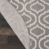 image:imageNourison Home Jubilant Grey 53 x 73 Area Rug  Easy Clean Non Shedding Bed Room Living Room Dining Room Kitchen 5 x 7Grey