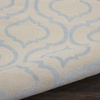 image:imageNourison Home Jubilant Grey 53 x 73 Area Rug  Easy Clean Non Shedding Bed Room Living Room Dining Room Kitchen 5 x 7Ivory Blue