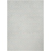 image:imageNourison Home Jubilant Grey 53 x 73 Area Rug  Easy Clean Non Shedding Bed Room Living Room Dining Room Kitchen 5 x 7Ivory Blue