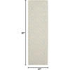 image:imageNourison Home Jubilant Grey 53 x 73 Area Rug  Easy Clean Non Shedding Bed Room Living Room Dining Room Kitchen 5 x 7Ivory Blue