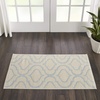 image:imageNourison Home Jubilant Grey 53 x 73 Area Rug  Easy Clean Non Shedding Bed Room Living Room Dining Room Kitchen 5 x 7Ivory Blue
