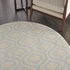 image:imageNourison Home Jubilant Grey 53 x 73 Area Rug  Easy Clean Non Shedding Bed Room Living Room Dining Room Kitchen 5 x 7Ivory Blue