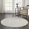 image:imageNourison Home Jubilant Grey 53 x 73 Area Rug  Easy Clean Non Shedding Bed Room Living Room Dining Room Kitchen 5 x 7Ivory Blue